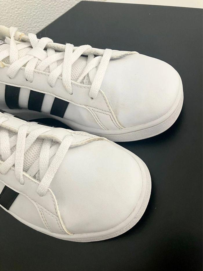 Adidas Grand Court 2.0 White/Black - photo numéro 6