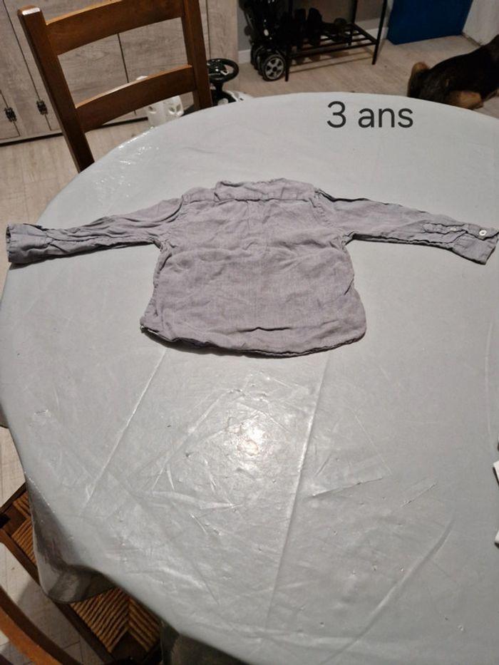 Lot de 2 chemise 3 ans - photo numéro 3