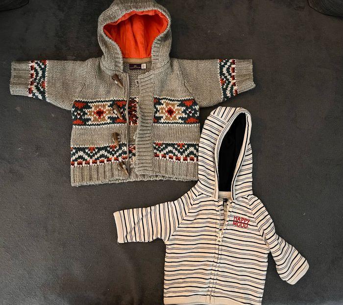 Lot vêtements hiver bébé garçon - photo numéro 1