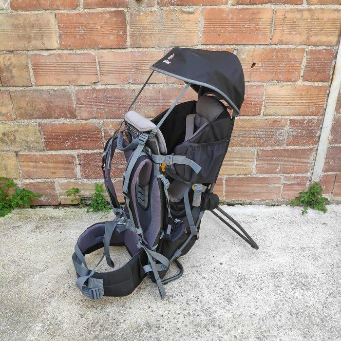 Porte bébé randonnée Deuter kid comfort plus avec étriers et auvent - photo numéro 1