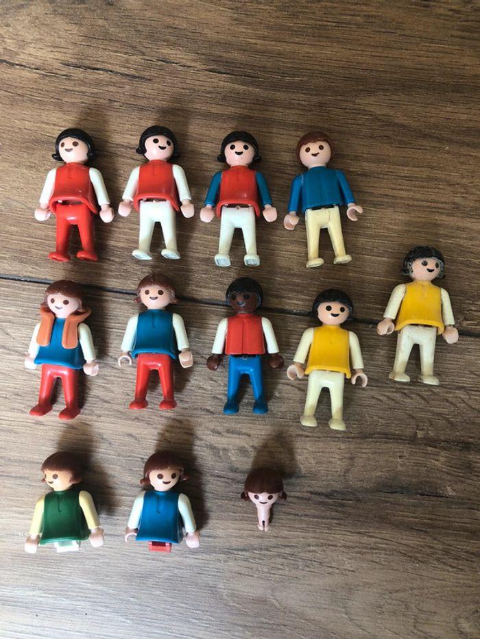 Lot Playmobil vintage enfants 1981