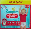 1 paquet de couches Pampers taille 6