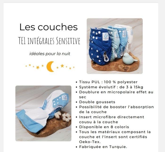 Couche lavable TE1 intégrale - photo numéro 2