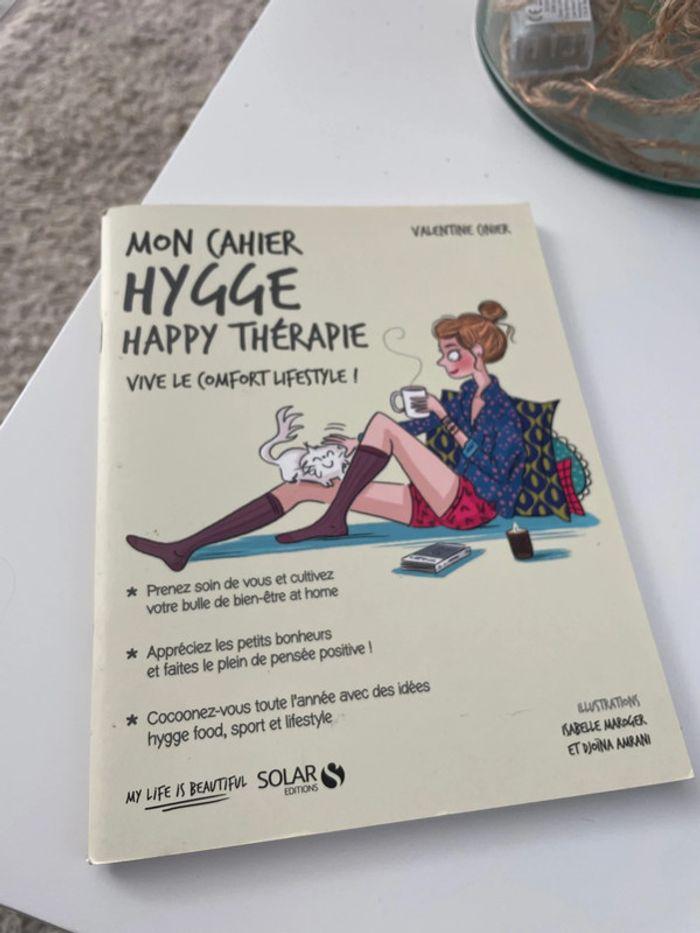 Mon cahier hygge happy thérapie de Valentine Cinier - photo numéro 1