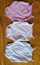 Lot de 3 body fille