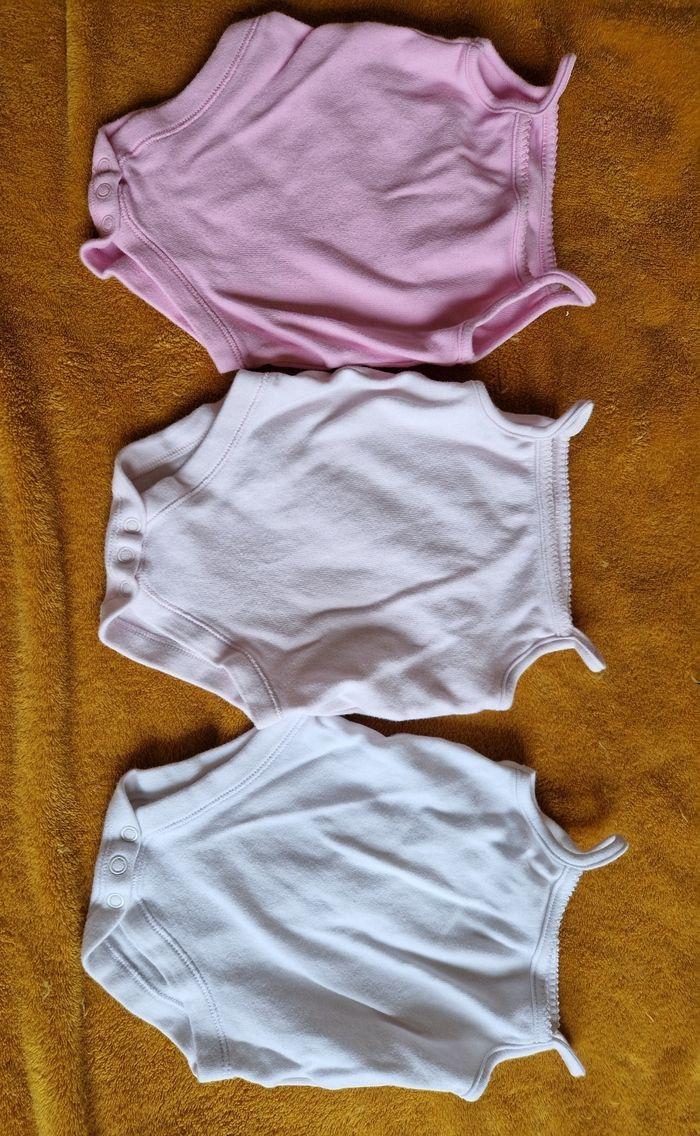 Lot de 3 body fille