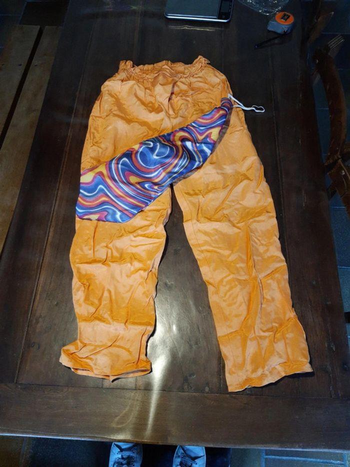 Déguisement clown pantalon et maxi cravate - photo numéro 1