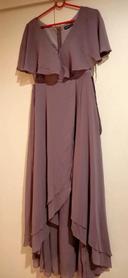 Robe longue violet