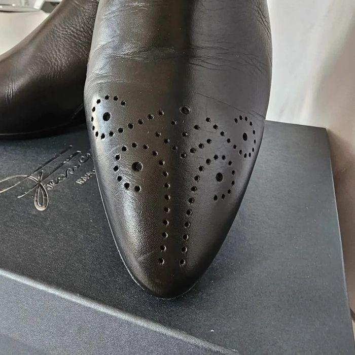 Magnifique boots en cuir made in italy 43 - photo numéro 4