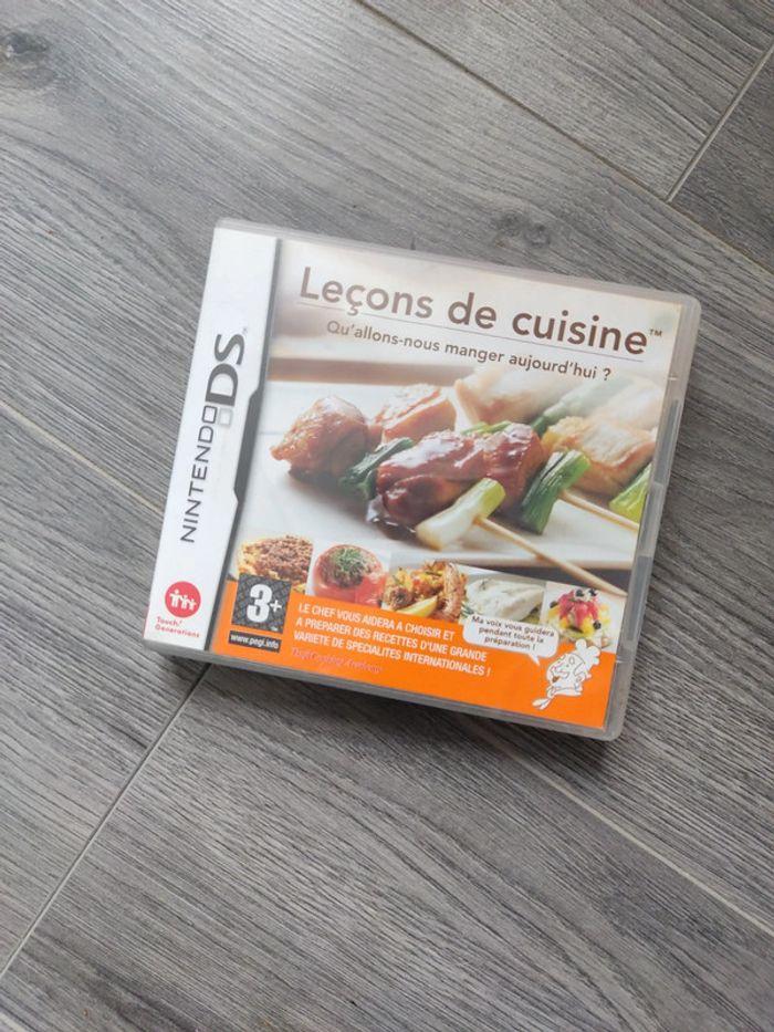 Jeu Nintendo ds leçon de cuisine - photo numéro 1