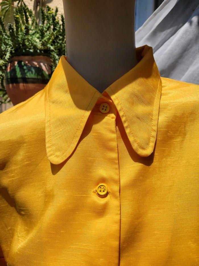 Éclatante robe chemise Rhonel 💛  Vintage 60 - photo numéro 3