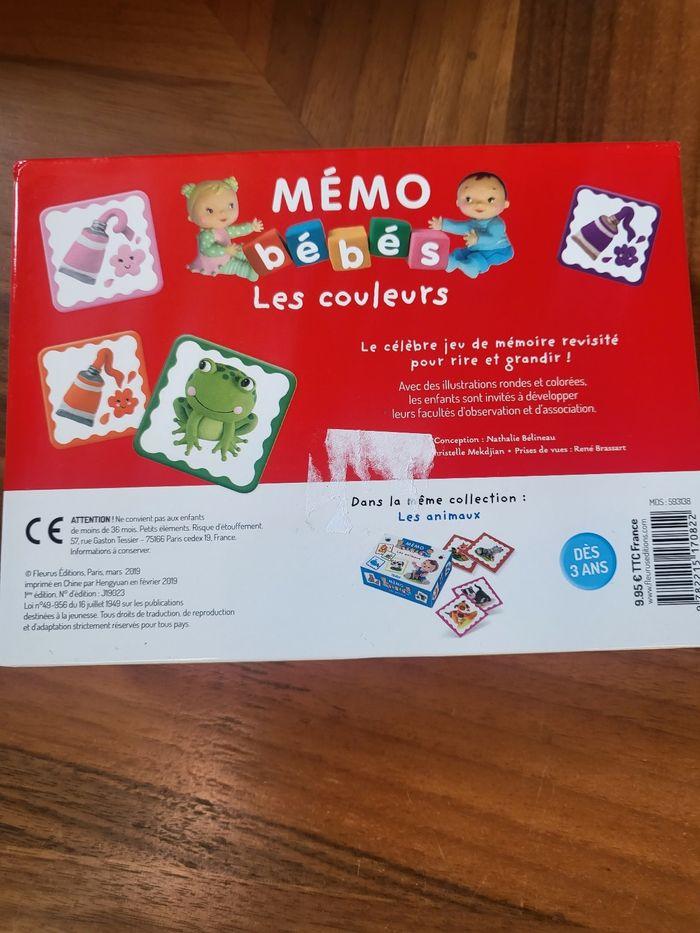 Memo des couleurs - photo numéro 2