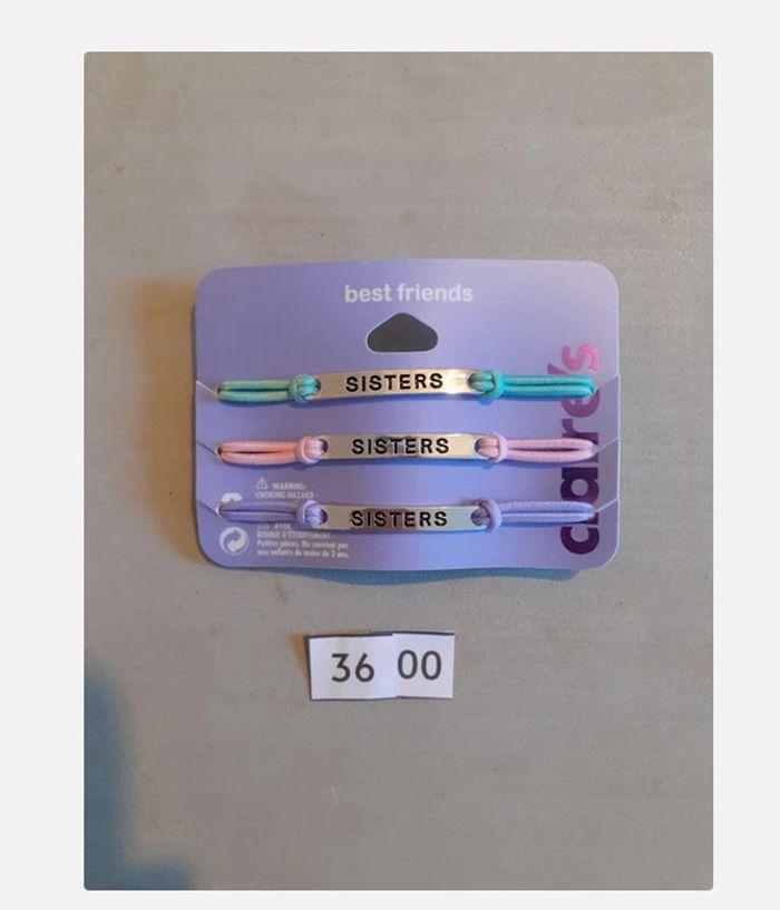 Lot de 3 bracelets best friends Claire's