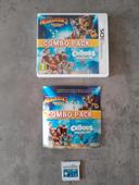 Combo pack : Madagascar 3 & The Croods jeu Nintendo 3DS Complet