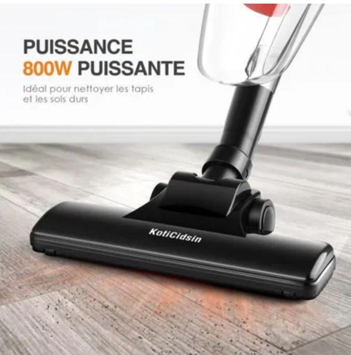 KotiCidsin Aspirateur Balai, Aspirateur à main  2 en 1 - 800W/16Kpa - photo numéro 2