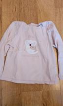 T-shirt koala manches longues, taille 23 mois, 86