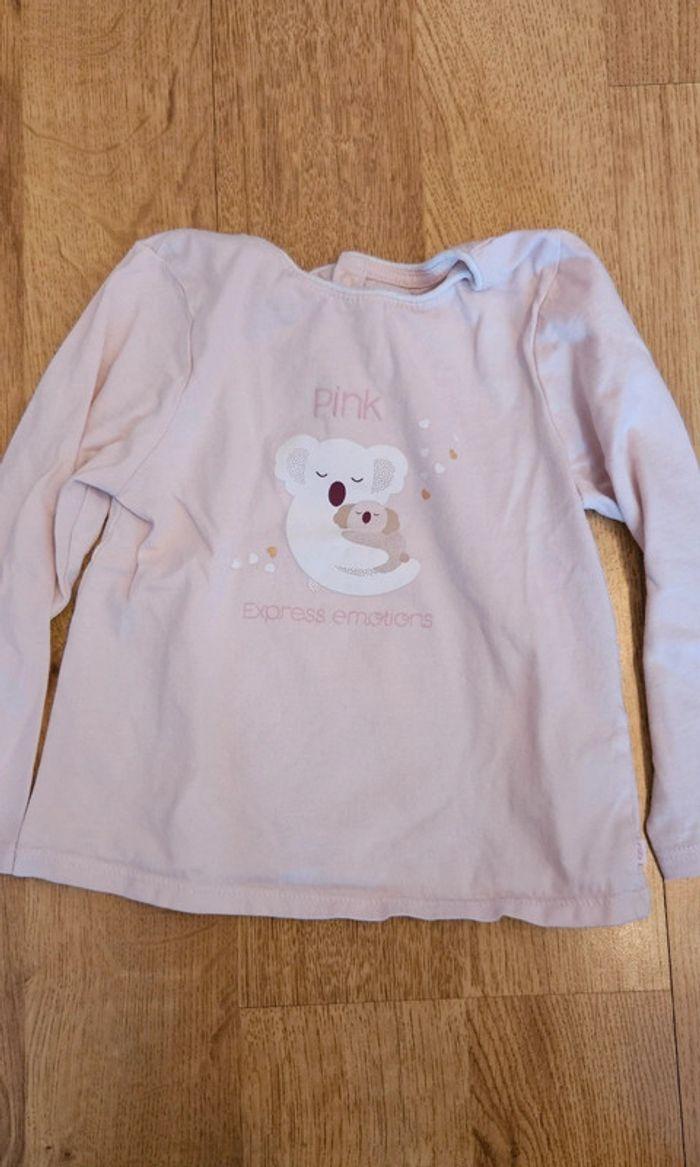 T-shirt koala manches longues, taille 23 mois, 86 - photo numéro 1