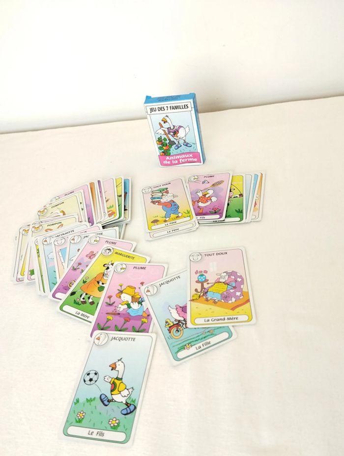 Jeu de cartes éducatif 7 familles animaux de la ferme - photo numéro 4