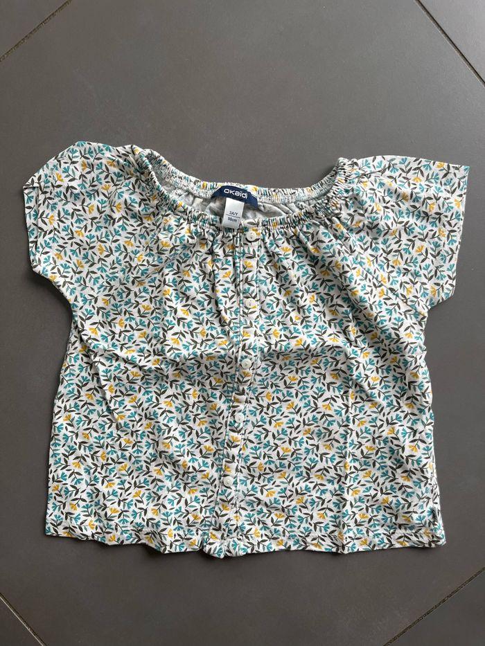 Blouse fille 3 ans Okaïdi - photo numéro 1