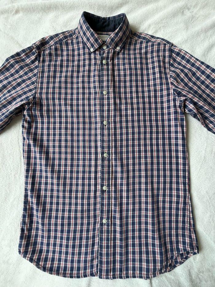 Chemise à carreaux homme taille S - photo numéro 1