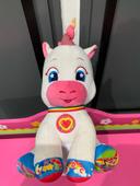 Peluche licorne interactive