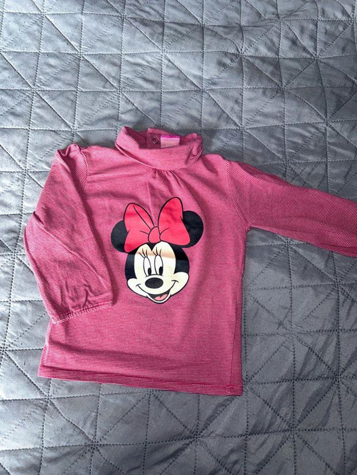 Sous pull bébé fille Minnie