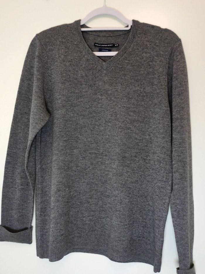 Pull lanbswool gris Ralph Lauren M - photo numéro 1