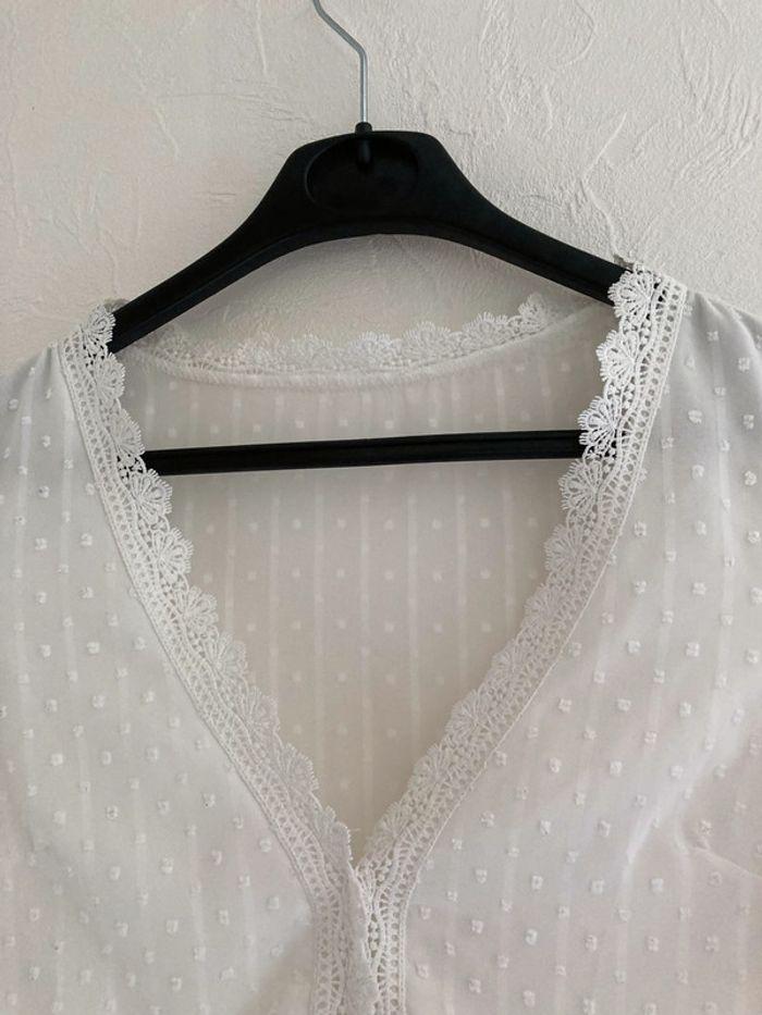 Blouse blanche shein - photo numéro 3