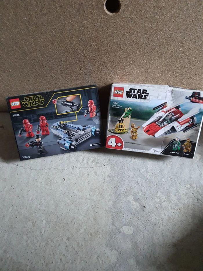 Lego star wars 75247 et 75266 NEUF