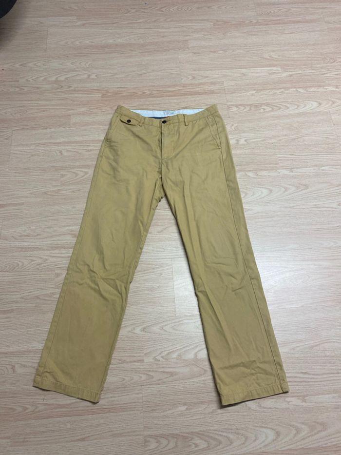 Pantalon chino dockers taille 34 L34 moutarde - photo numéro 1