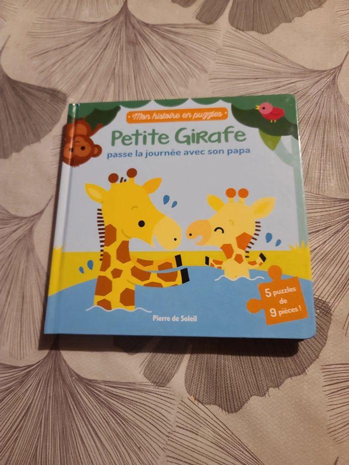 Livre puzzle girafe - photo numéro 1