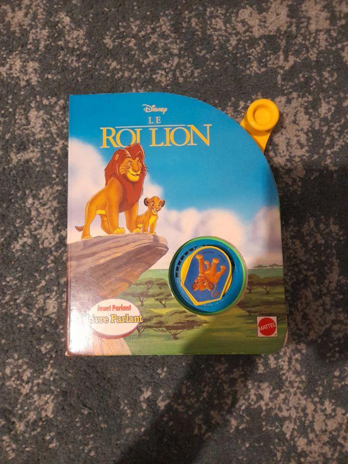 Livre parlant le roi lion vintage - photo numéro 1