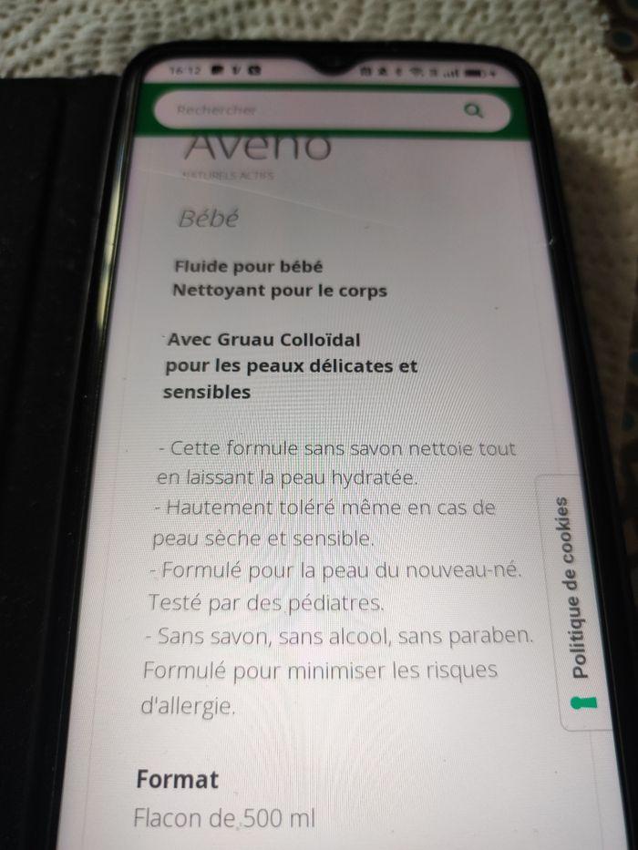 Aveeno hygiène BB 500;ml  neuf. - photo numéro 7