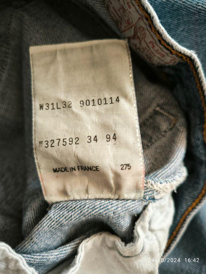 Jean Levi's 901 vintage bleu clair taille taille 36(26 us) - photo numéro 6