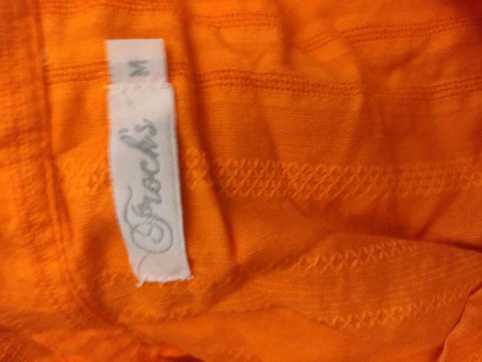 Chemise orange Frock's Taille M - photo numéro 4