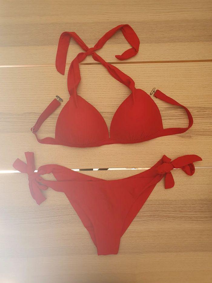 Maillot de bain rouge - photo numéro 1