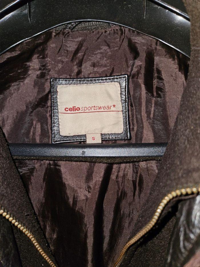 Veste en cuir celio taille s - photo numéro 4