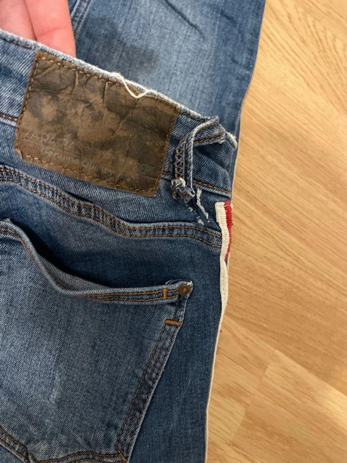 Jeans à rayures Zara - photo numéro 7