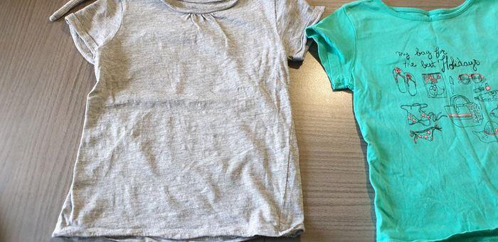 5 tee-shirts manches courtes 4/5ans - photo numéro 4