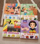 Livre bébé mes premiers pas disney