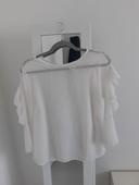 Blouse transparente t.36