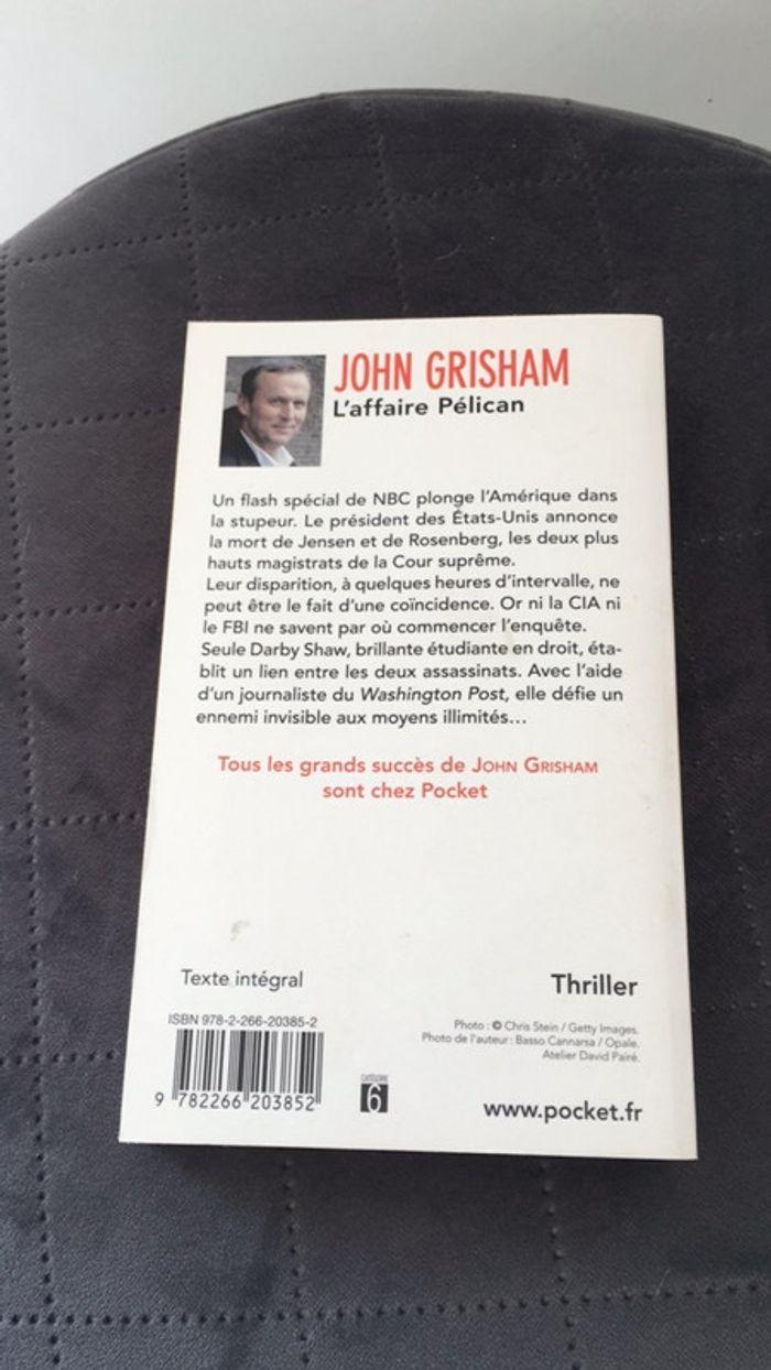 L’affaire Pélican John Grisham - photo numéro 2