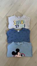 Lot tee-shirts manche longue bebe 18mois