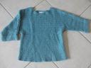 Pull manches 3/4 fille La Halle - 10 ans