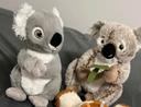 Lot de 2 peluches toutes douces