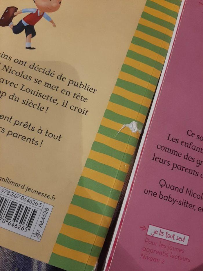 Lot de 4 livres  Le petit Nicolas - photo numéro 3