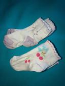 Lot de 2 paires de chaussettes bébé 3 mois