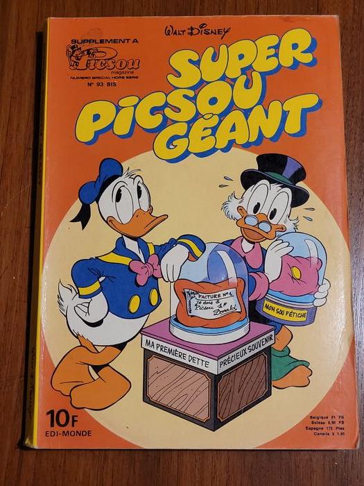 3 super Picsou géant - Disney - vintage 1979 - photo numéro 2