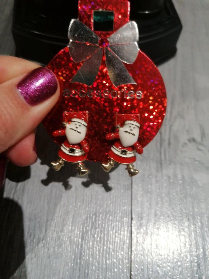 Boucles d oreilles Père Noël 🎅 - photo numéro 7