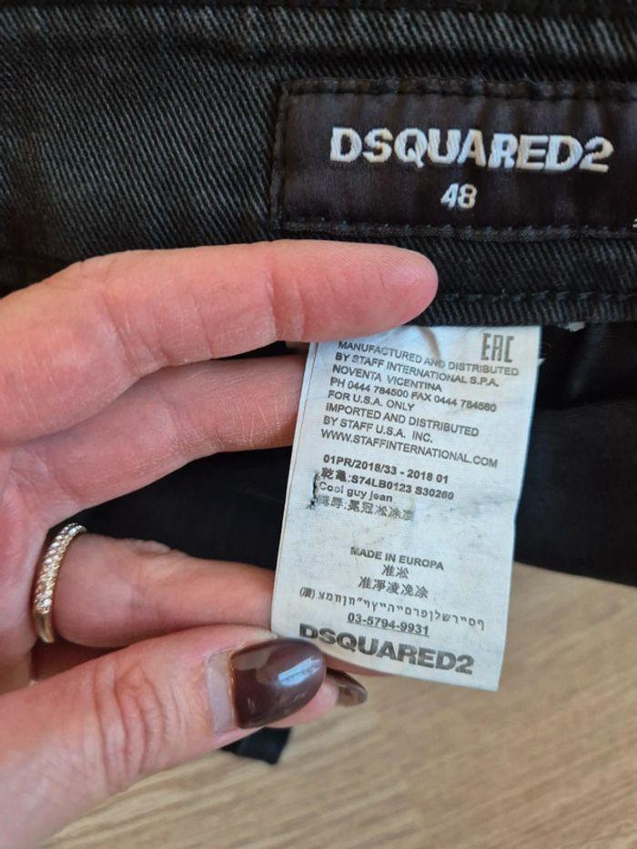 Jeans Dsquared2 homme noir taille 44 w34 neuf avec étiquette - photo numéro 10